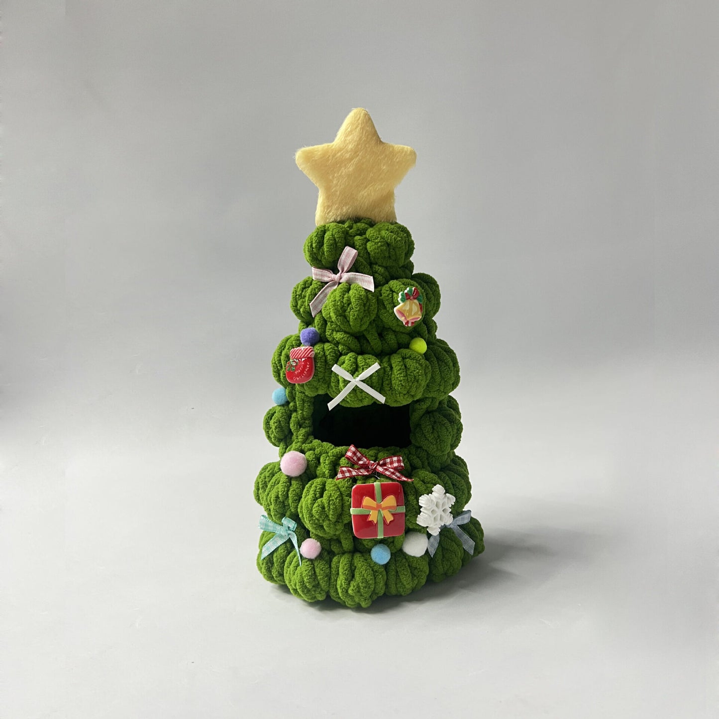 🎅Christmas Hot Sale 49% OFF -Labubu handmade woven Christmas tree doll clothes