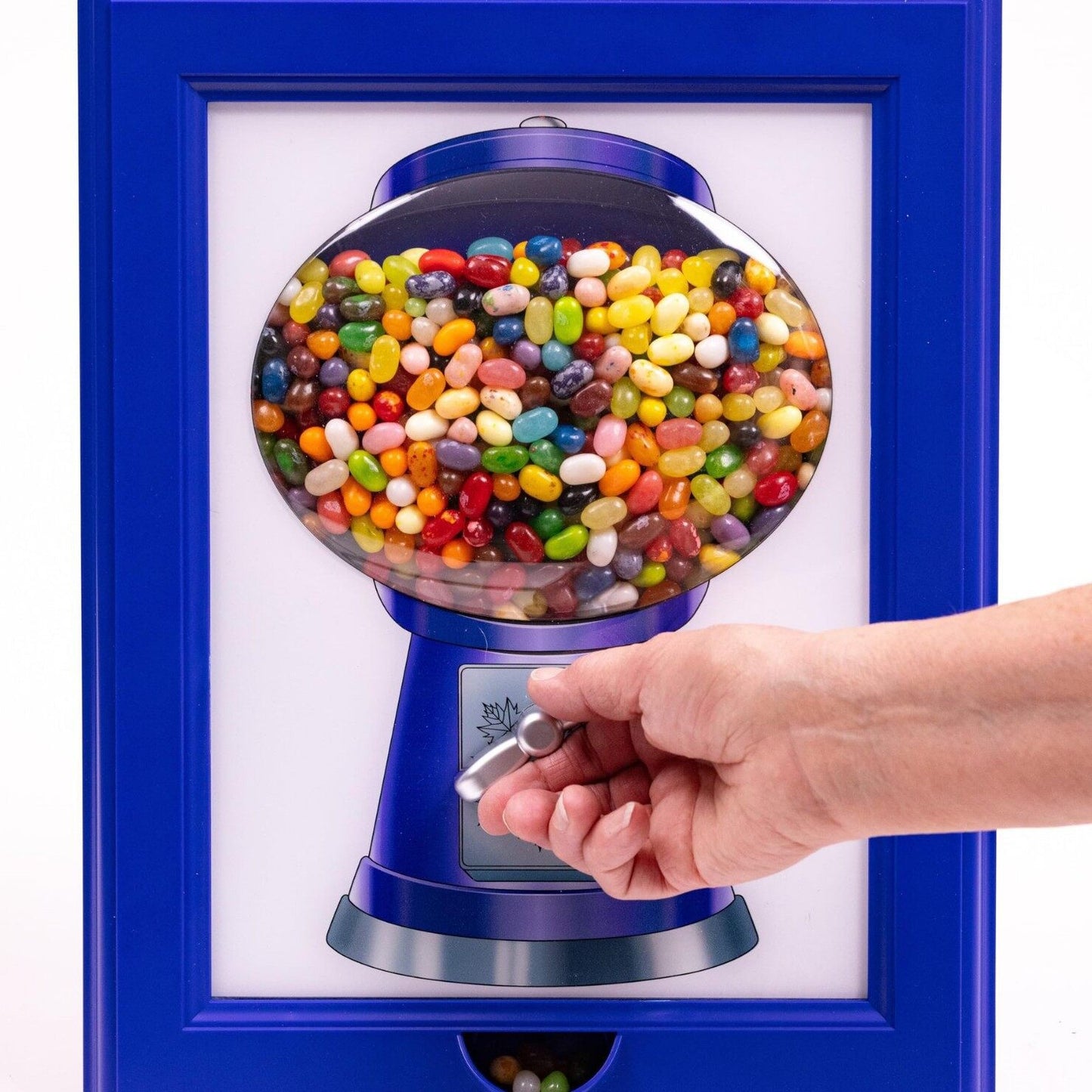 🍬New candy dispenser with frame can be used for candy nut storage distribution creative candy storage box