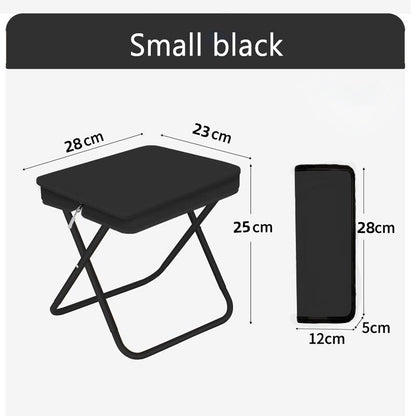 ✨Zipper folding camping stool queuing picnic stool fishing chair