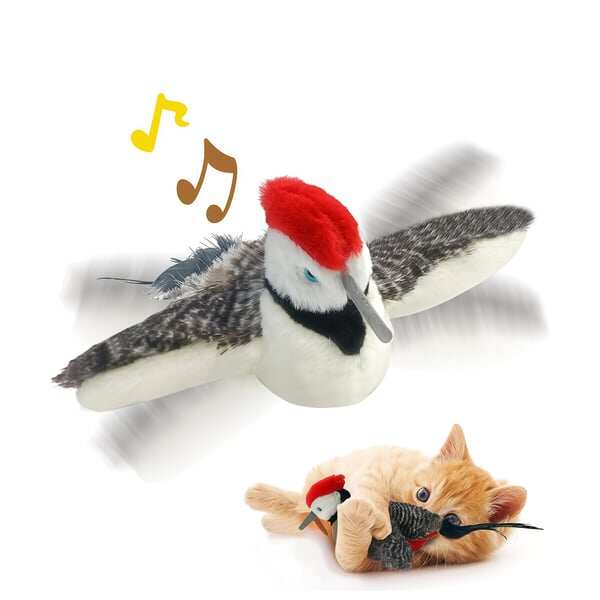 🎅Christmas Hot Sale 49% OFF - Interactive Flying Bird Cat Toy
