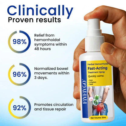 Fivfivgo® Herbal Hemorrhoids Fast-Acting Treatment Spray