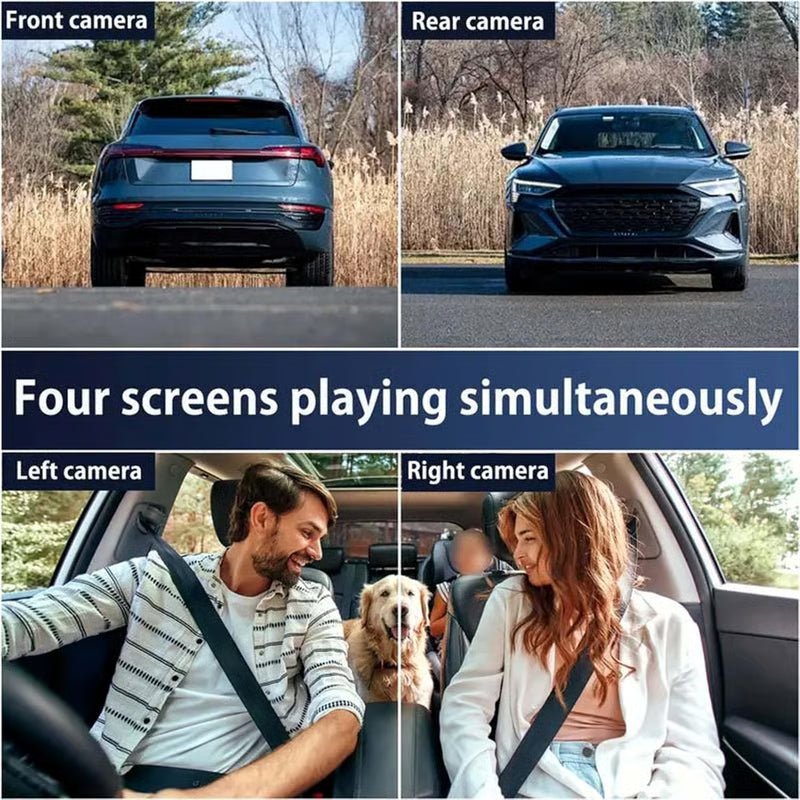 🎁LAST DAY 49％ OFF - Full View Car Dashcam System (Buy More Save More)🔥