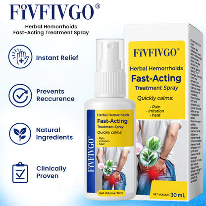 Fivfivgo® Herbal Hemorrhoids Fast-Acting Treatment Spray