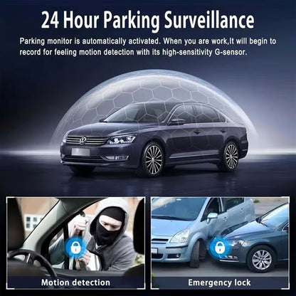 🎁LAST DAY 49％ OFF - Full View Car Dashcam System (Buy More Save More)🔥