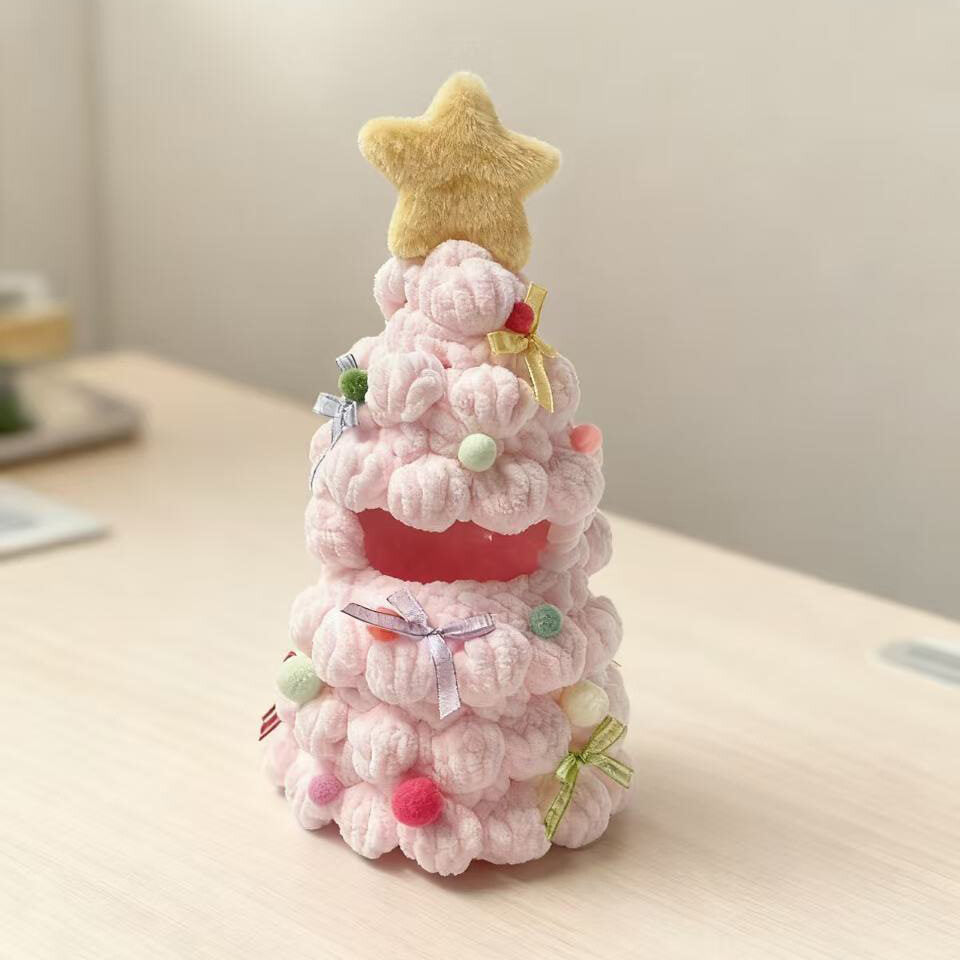 🎅Christmas Hot Sale 49% OFF -Labubu handmade woven Christmas tree doll clothes