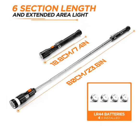 🔥 🔧Telescoping Magnetic Pickup Tools