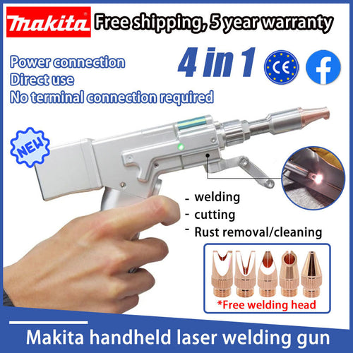 【SAVE 90%】🔫Makita 9000W 4-in-1 Innovative Portable Laser Welding Gun