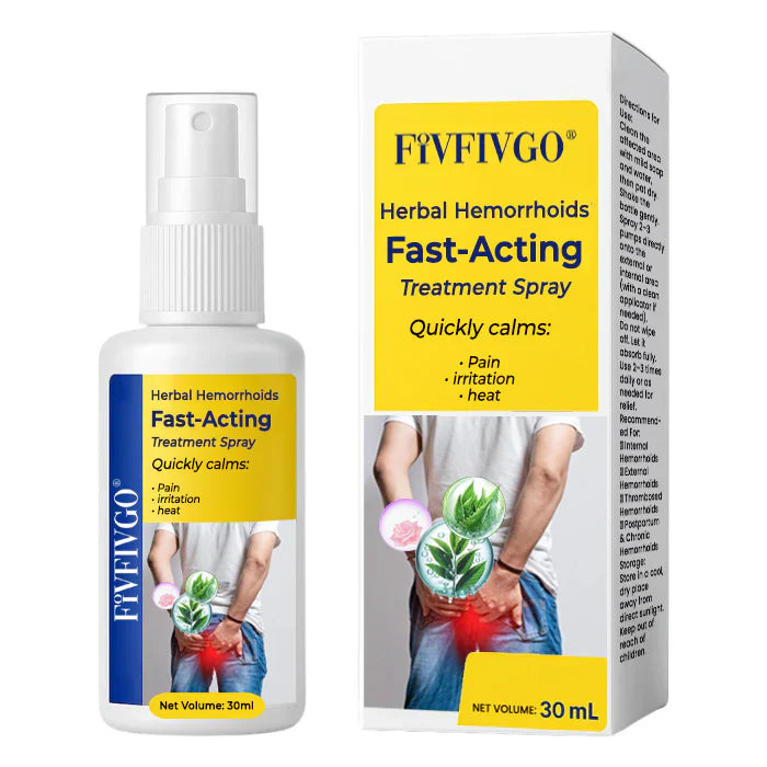 Fivfivgo® Herbal Hemorrhoids Fast-Acting Treatment Spray