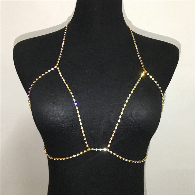 🔥Flash Sale - Stylish Crystal Body Chain Clearance🔥 Make yourself the center of attention