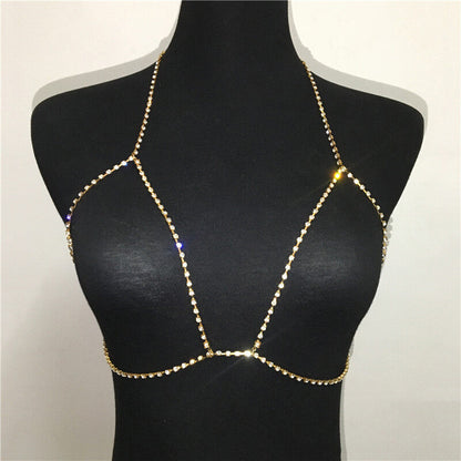 🔥Flash Sale - Stylish Crystal Body Chain Clearance🔥 Make yourself the center of attention