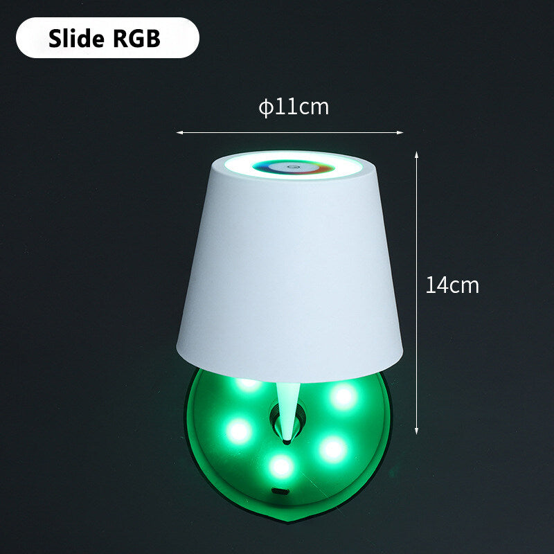 ✨LED new wine bottle table lamp bar restaurant decoration atmosphere wine bottle