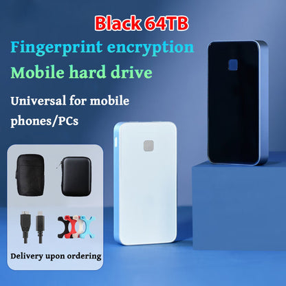 🎅Christmas Hot Sale49% OFF-Original 128TB high-speed portable hard drive with fingerprint encryption