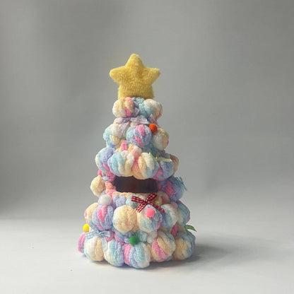 🎅Christmas Hot Sale 49% OFF -Labubu handmade woven Christmas tree doll clothes