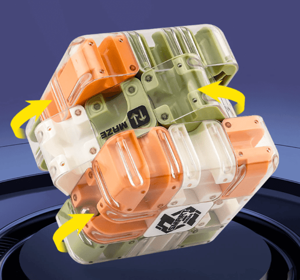 ✨Large Labyrinth 3D Puzzle Maze Cube - Engaging Brain Teaser Toy