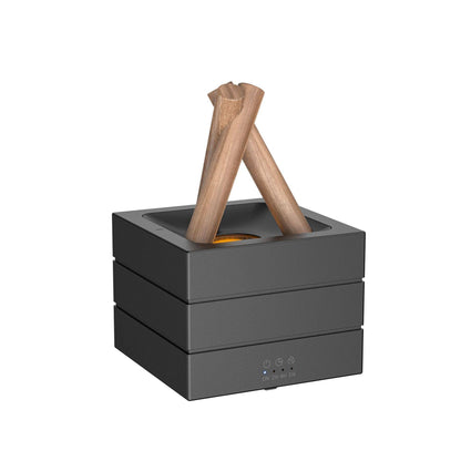 🔥280ml Flame Aroma Diffuser USB Air Humidifier Colorful Atmosphere Light and Remote Control Bonfire Essential Oil Aroma Diffuser