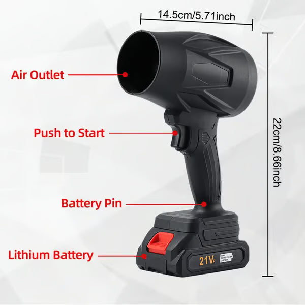 🔥💥LAST DAY SALE 49% OFF- Cordless Turbo Super Power Air Duster 🔥