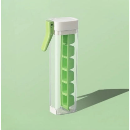 🧊One-handed press six-grid ice cube mold