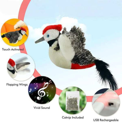 🎅Christmas Hot Sale 49% OFF - Interactive Flying Bird Cat Toy