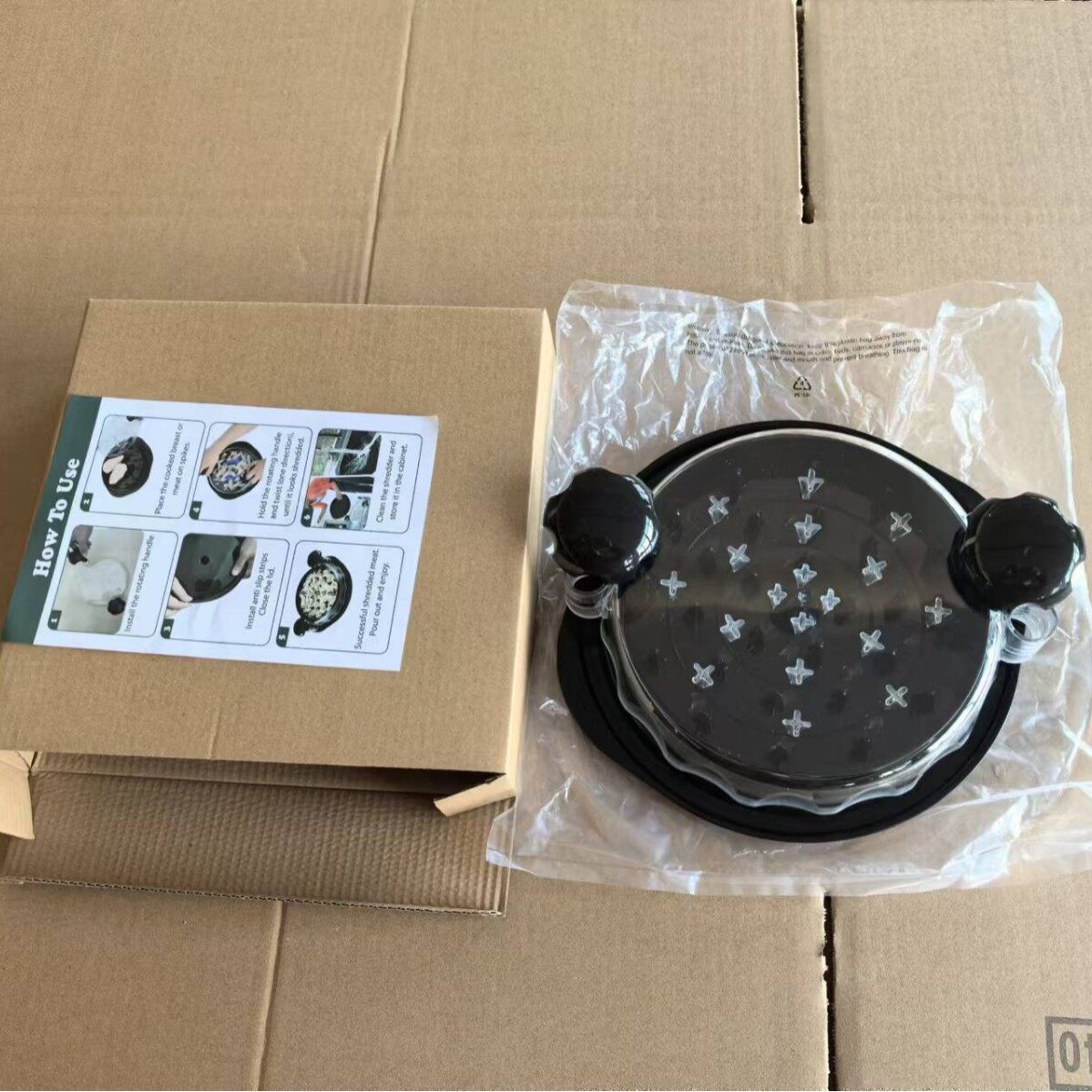 ✨Multifunctional chicken breast meat separator chicken mincer household shredder separator food supplement machine meat grinder artifact