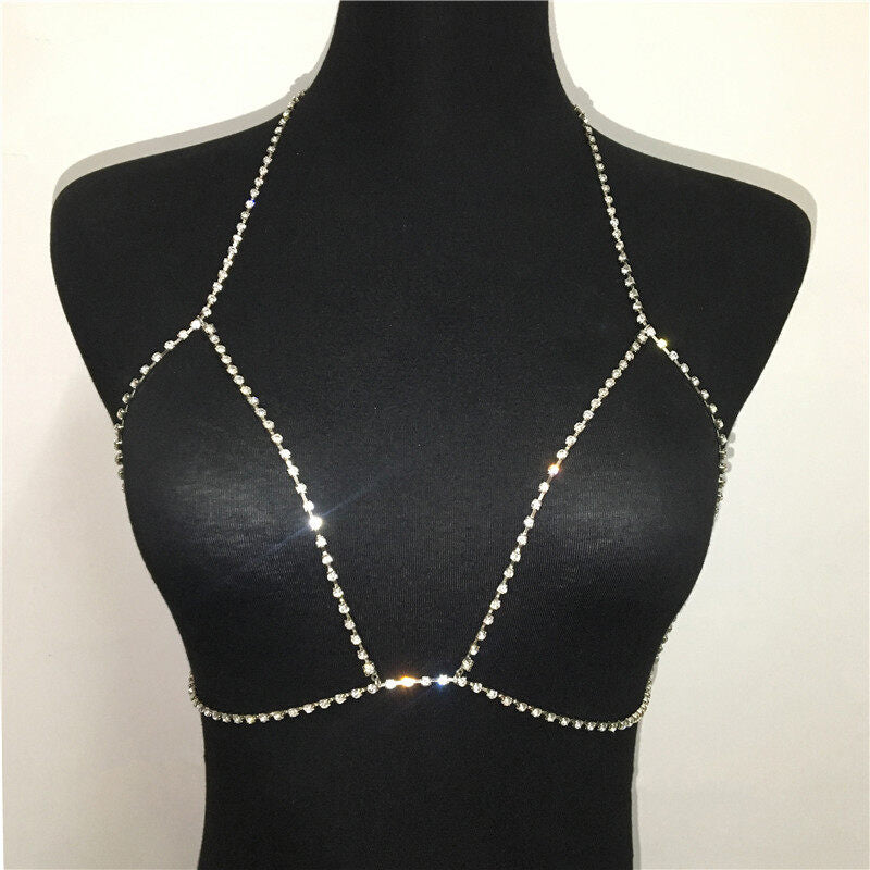 🔥Flash Sale - Stylish Crystal Body Chain Clearance🔥 Make yourself the center of attention
