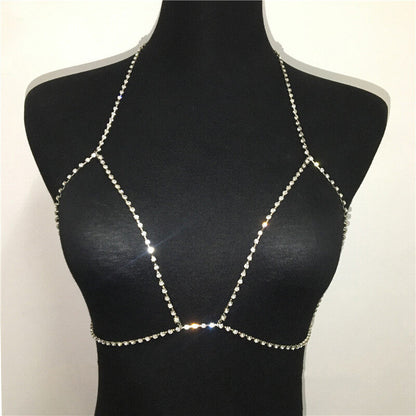 🔥Flash Sale - Stylish Crystal Body Chain Clearance🔥 Make yourself the center of attention