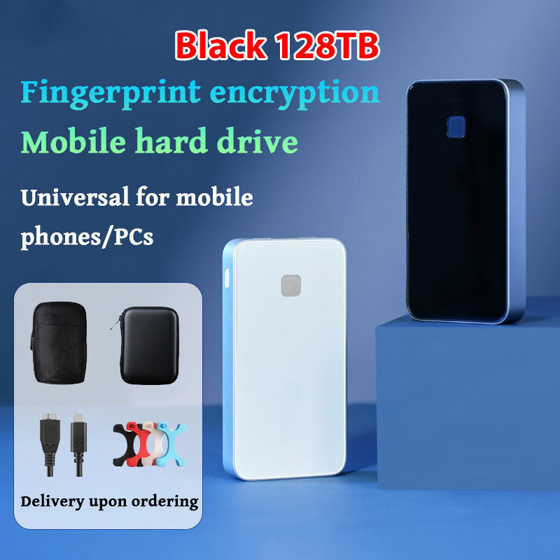 🎅Christmas Hot Sale49% OFF-Original 128TB high-speed portable hard drive with fingerprint encryption