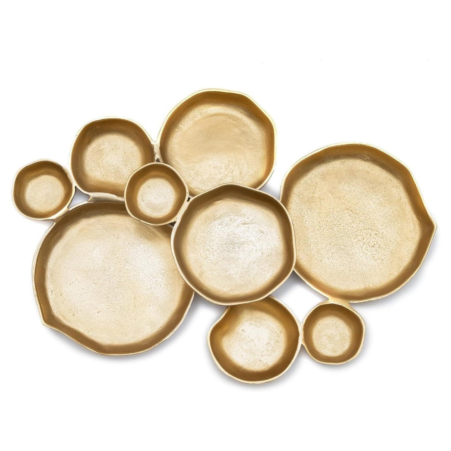 Gold 9 Cluster Decorative Bowls